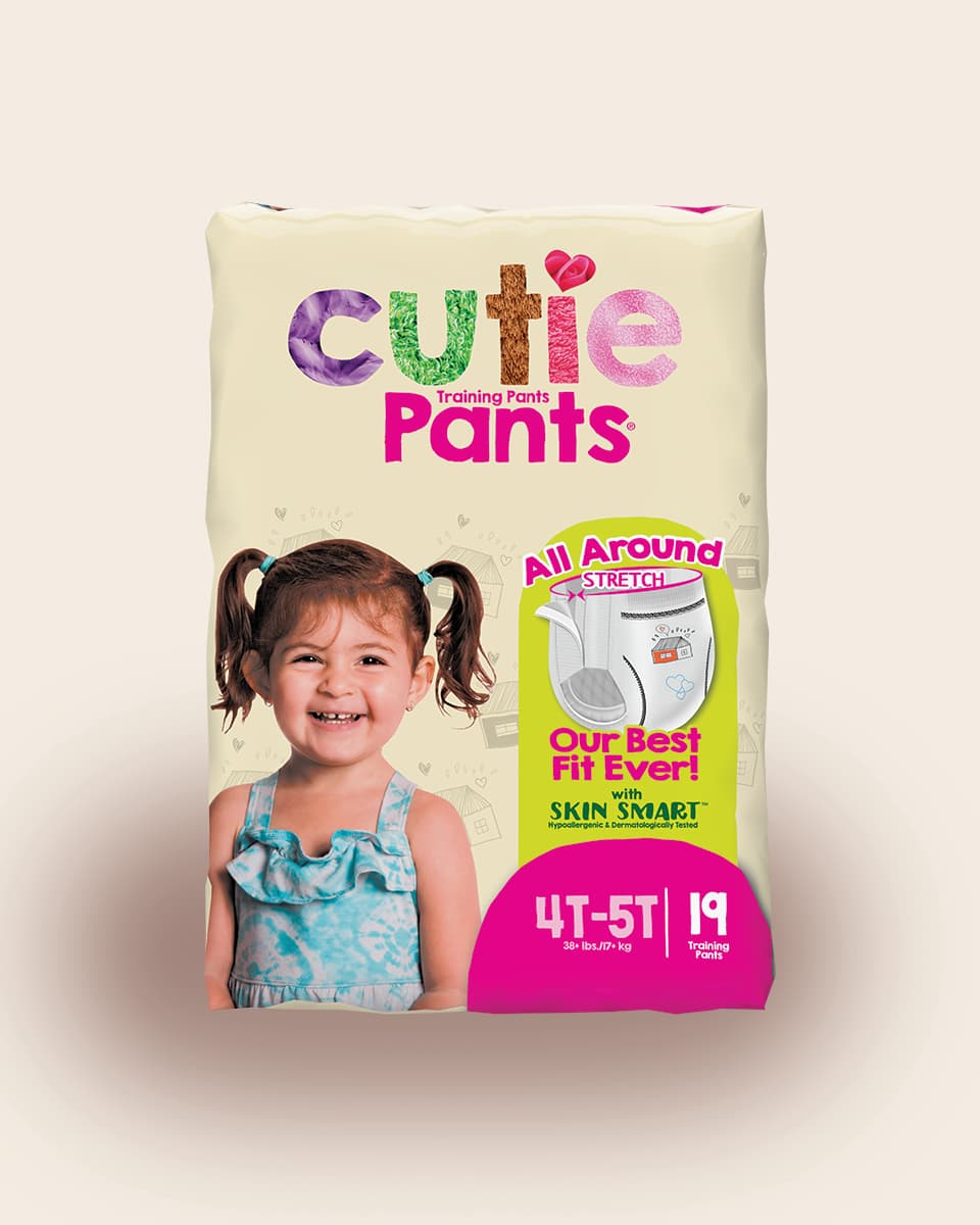 Girls Training Pants 4T-5T Over 38 lbs.
